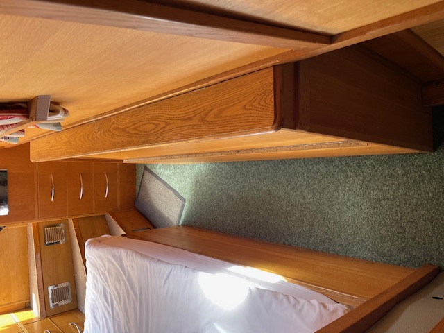 Charlotte: Rear Cross Bed - Folded Detail